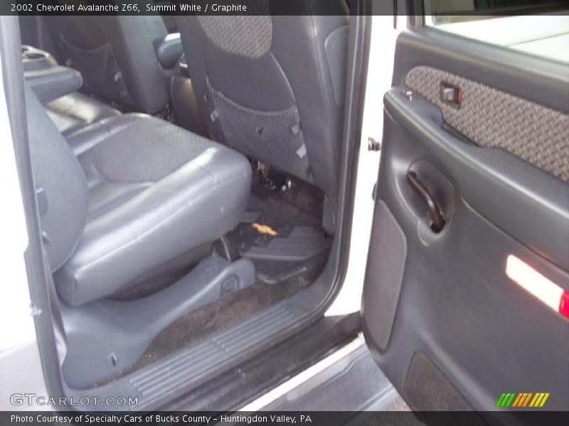 Summit White / Graphite 2002 Chevrolet Avalanche Z66