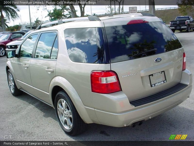 Pueblo Gold Metallic / Pebble Beige 2006 Ford Freestyle Limited