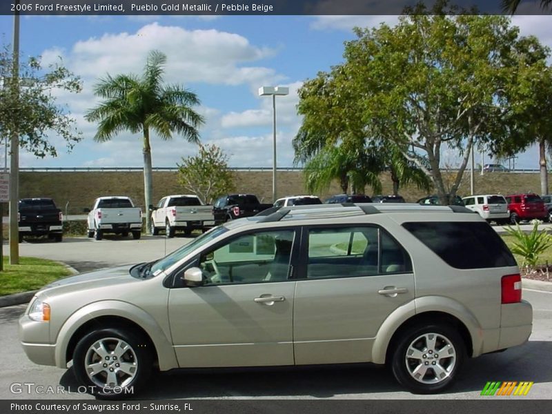 Pueblo Gold Metallic / Pebble Beige 2006 Ford Freestyle Limited