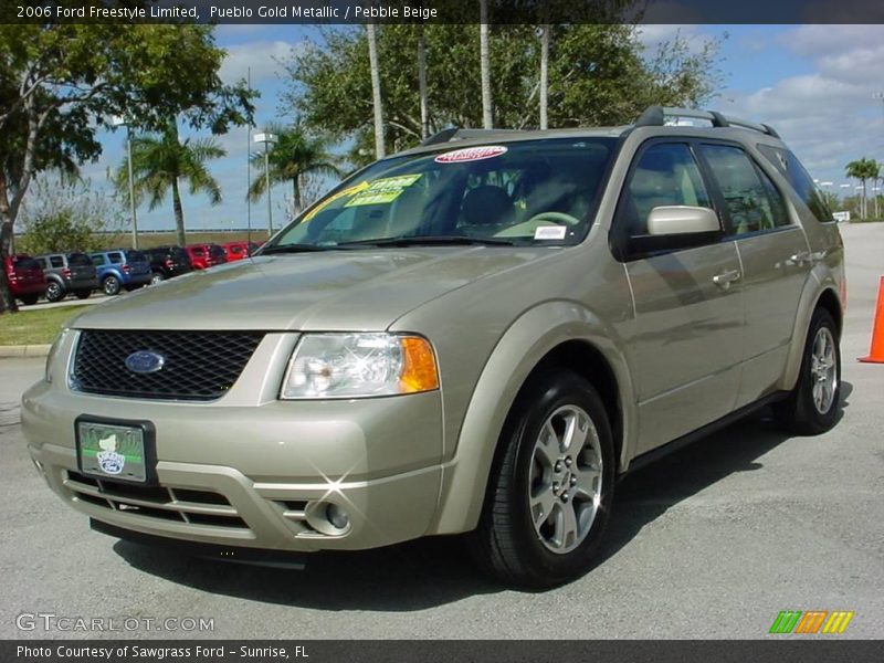 Pueblo Gold Metallic / Pebble Beige 2006 Ford Freestyle Limited