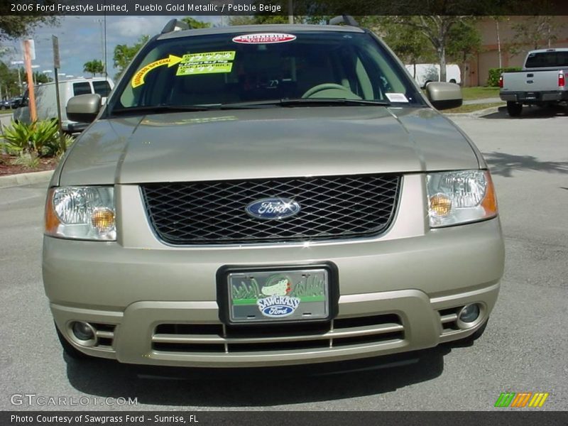 Pueblo Gold Metallic / Pebble Beige 2006 Ford Freestyle Limited