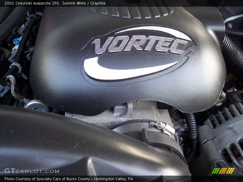 Summit White / Graphite 2002 Chevrolet Avalanche Z66