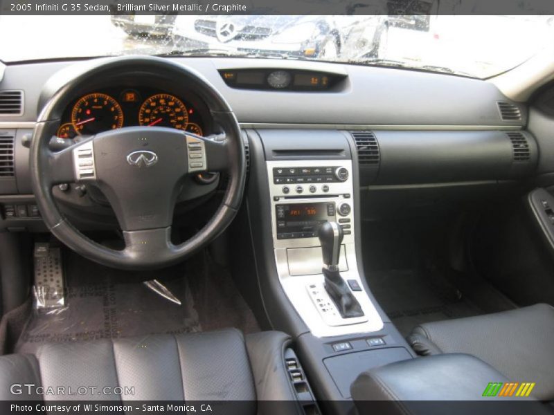 Brilliant Silver Metallic / Graphite 2005 Infiniti G 35 Sedan