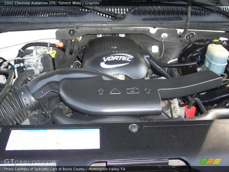 Summit White / Graphite 2002 Chevrolet Avalanche Z66