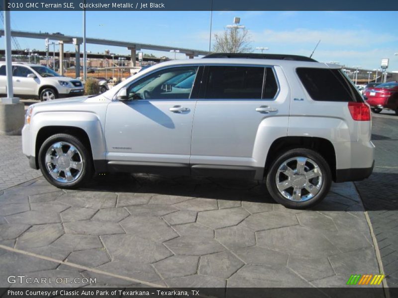 Quicksilver Metallic / Jet Black 2010 GMC Terrain SLE