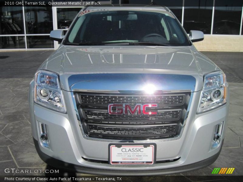 Quicksilver Metallic / Jet Black 2010 GMC Terrain SLE
