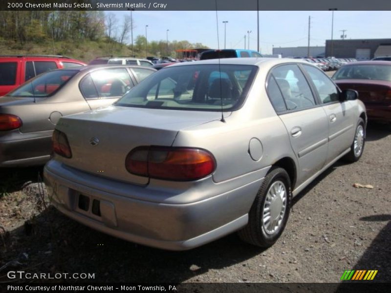 Silvermist Metallic / Gray 2000 Chevrolet Malibu Sedan