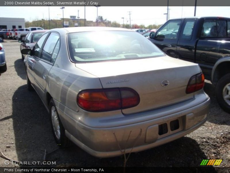 Silvermist Metallic / Gray 2000 Chevrolet Malibu Sedan