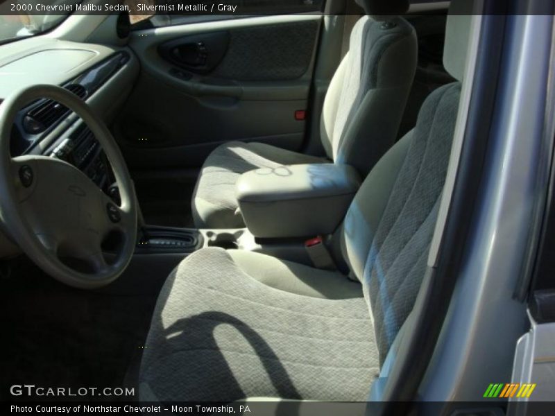 Silvermist Metallic / Gray 2000 Chevrolet Malibu Sedan