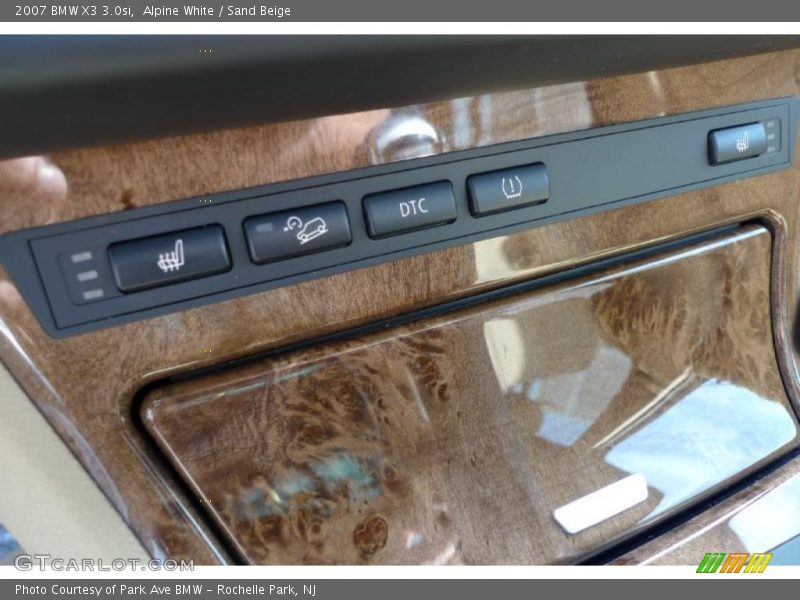 Alpine White / Sand Beige 2007 BMW X3 3.0si