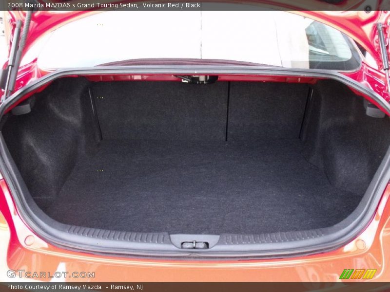 Volcanic Red / Black 2008 Mazda MAZDA6 s Grand Touring Sedan