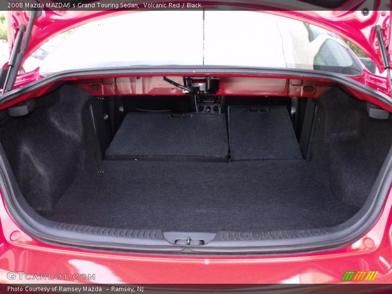 Volcanic Red / Black 2008 Mazda MAZDA6 s Grand Touring Sedan