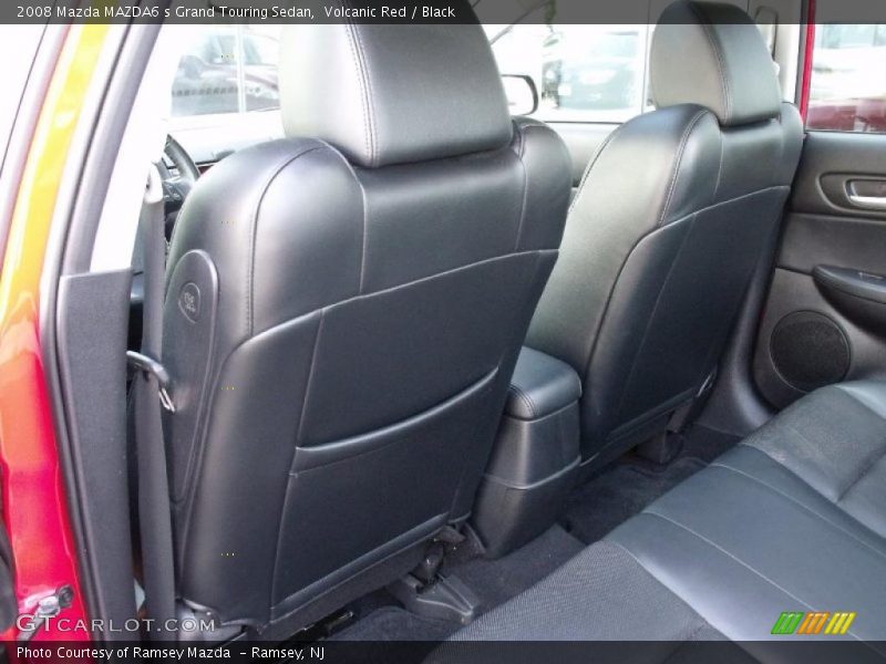 Volcanic Red / Black 2008 Mazda MAZDA6 s Grand Touring Sedan