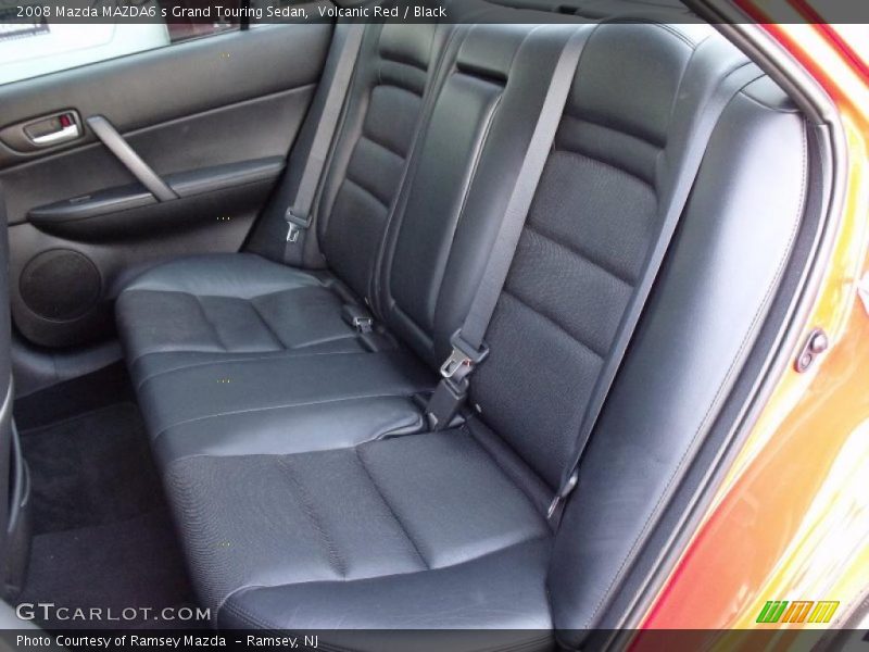Volcanic Red / Black 2008 Mazda MAZDA6 s Grand Touring Sedan
