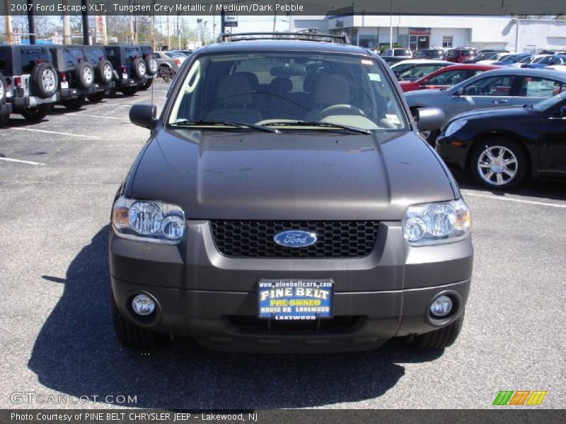 Tungsten Grey Metallic / Medium/Dark Pebble 2007 Ford Escape XLT