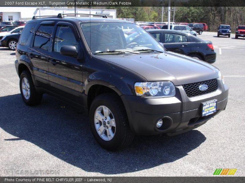Tungsten Grey Metallic / Medium/Dark Pebble 2007 Ford Escape XLT
