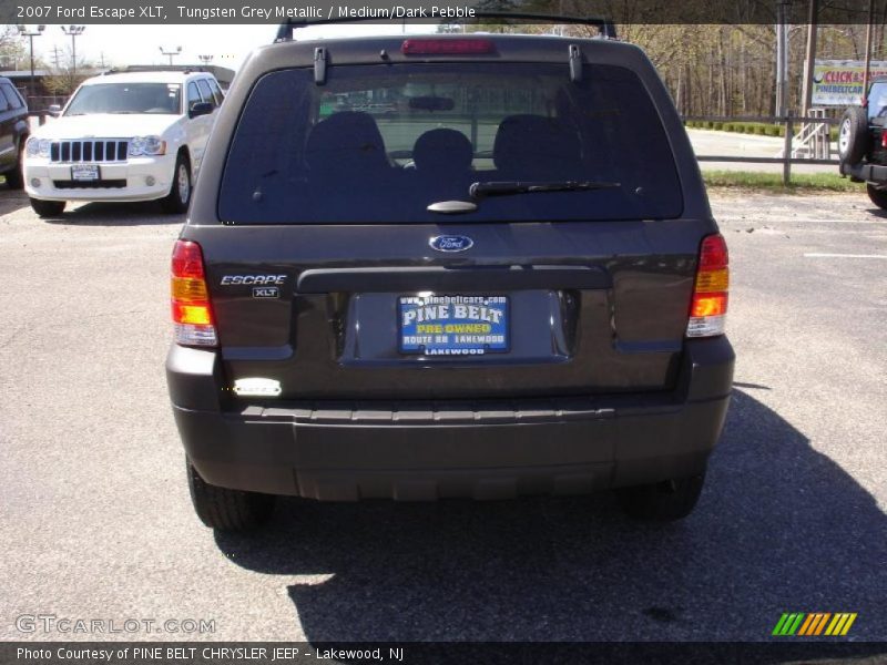 Tungsten Grey Metallic / Medium/Dark Pebble 2007 Ford Escape XLT