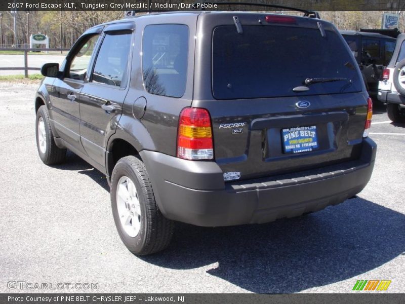 Tungsten Grey Metallic / Medium/Dark Pebble 2007 Ford Escape XLT