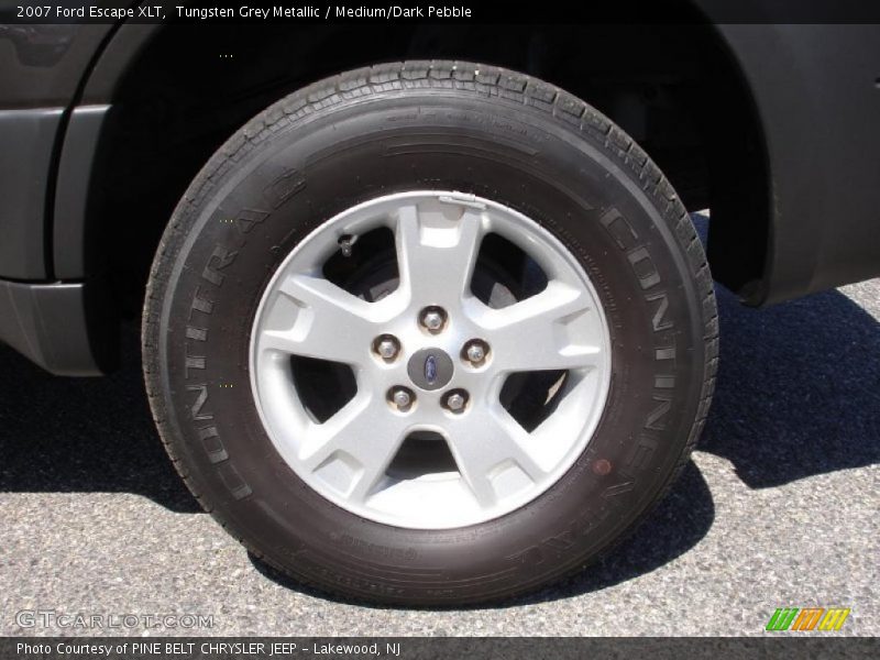 Tungsten Grey Metallic / Medium/Dark Pebble 2007 Ford Escape XLT
