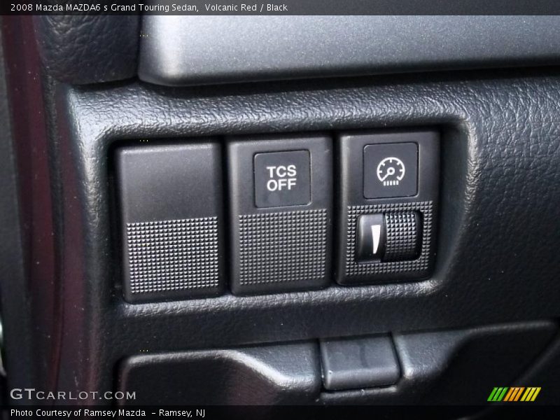 Volcanic Red / Black 2008 Mazda MAZDA6 s Grand Touring Sedan
