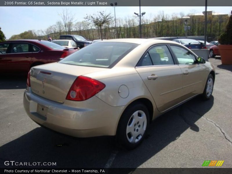Sedona Beige Metallic / Light Taupe 2006 Pontiac G6 Sedan