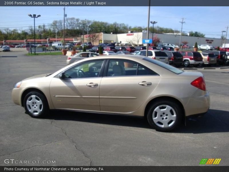 Sedona Beige Metallic / Light Taupe 2006 Pontiac G6 Sedan