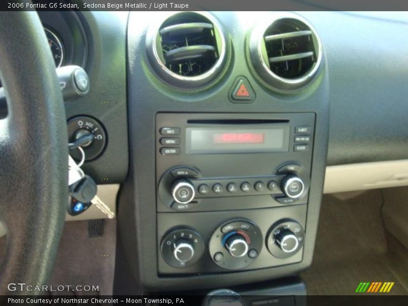 Sedona Beige Metallic / Light Taupe 2006 Pontiac G6 Sedan