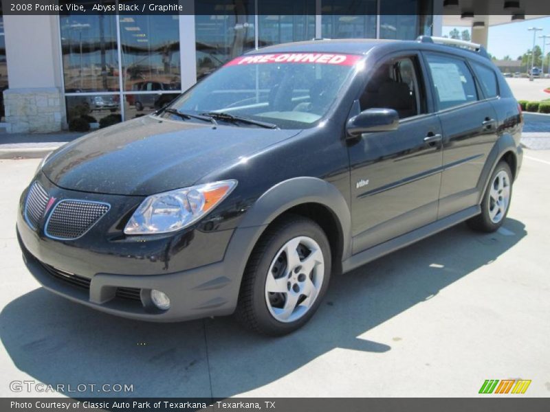 Abyss Black / Graphite 2008 Pontiac Vibe
