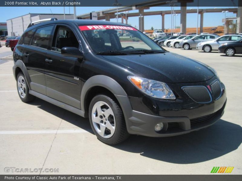 Abyss Black / Graphite 2008 Pontiac Vibe
