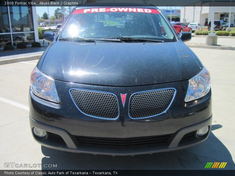 Abyss Black / Graphite 2008 Pontiac Vibe
