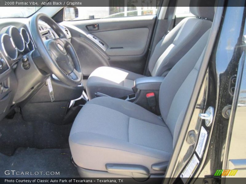 Abyss Black / Graphite 2008 Pontiac Vibe