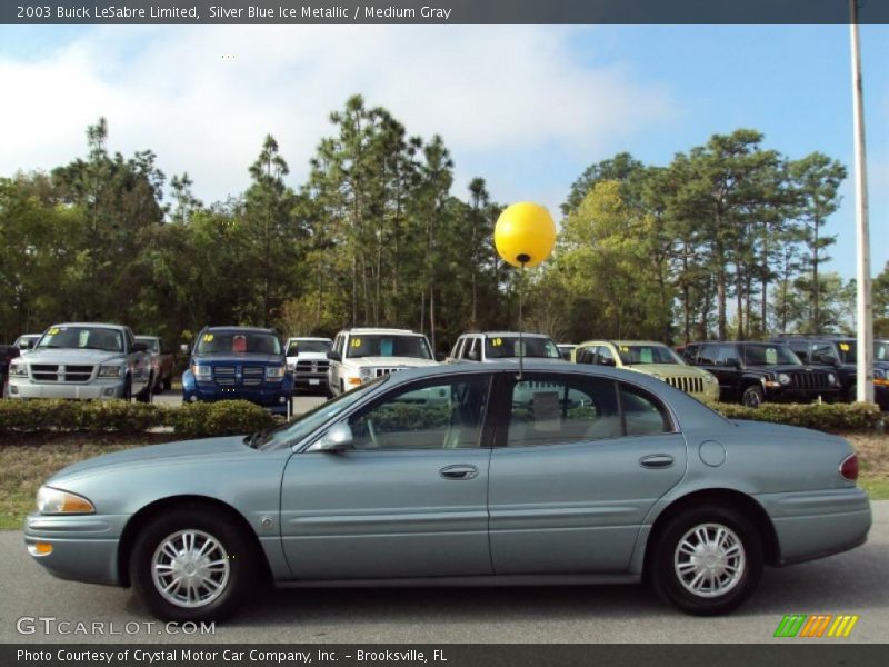 Silver Blue Ice Metallic / Medium Gray 2003 Buick LeSabre Limited