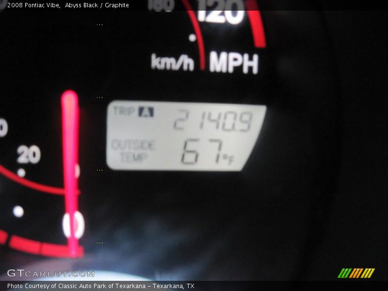 Abyss Black / Graphite 2008 Pontiac Vibe
