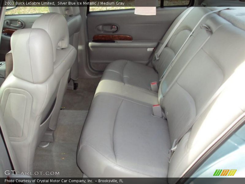 Silver Blue Ice Metallic / Medium Gray 2003 Buick LeSabre Limited
