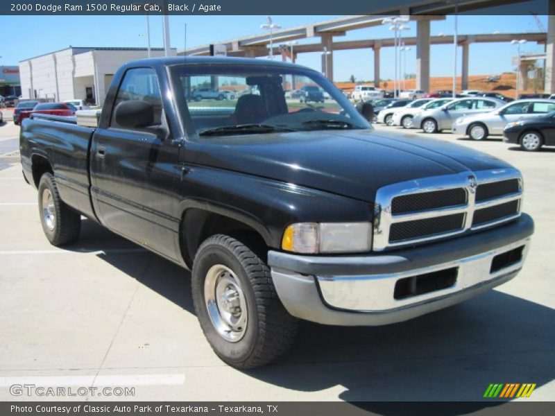 Black / Agate 2000 Dodge Ram 1500 Regular Cab