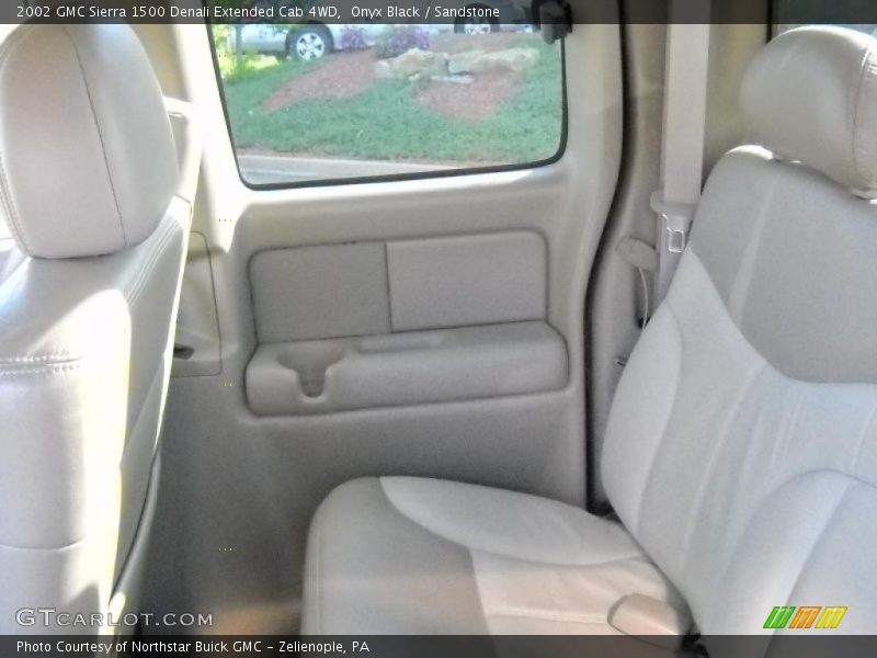 Onyx Black / Sandstone 2002 GMC Sierra 1500 Denali Extended Cab 4WD