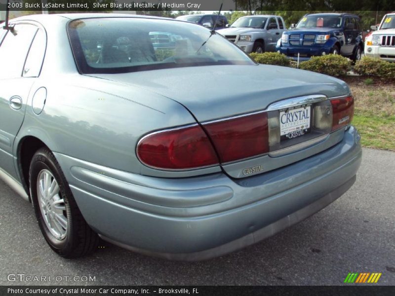 Silver Blue Ice Metallic / Medium Gray 2003 Buick LeSabre Limited