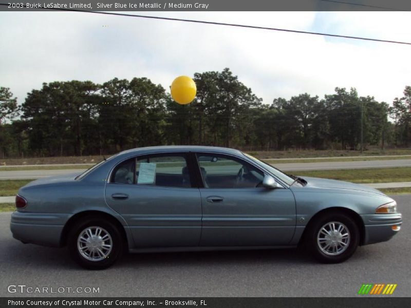 Silver Blue Ice Metallic / Medium Gray 2003 Buick LeSabre Limited
