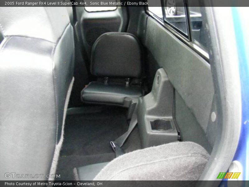 Sonic Blue Metallic / Ebony Black 2005 Ford Ranger FX4 Level II SuperCab 4x4