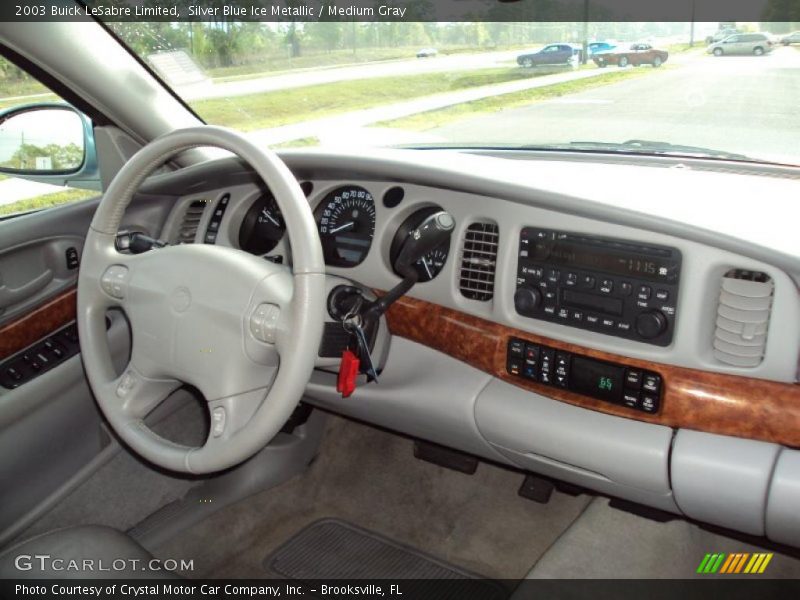 Silver Blue Ice Metallic / Medium Gray 2003 Buick LeSabre Limited