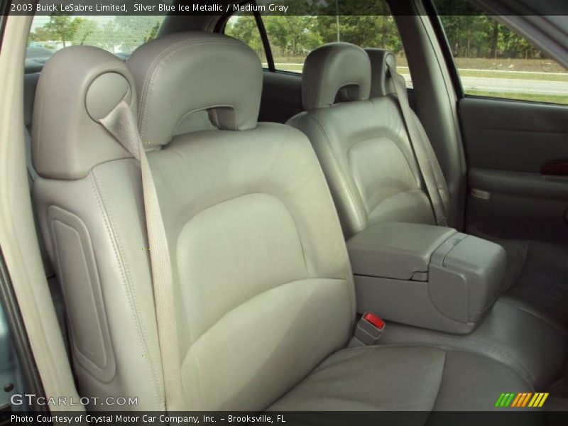 Silver Blue Ice Metallic / Medium Gray 2003 Buick LeSabre Limited
