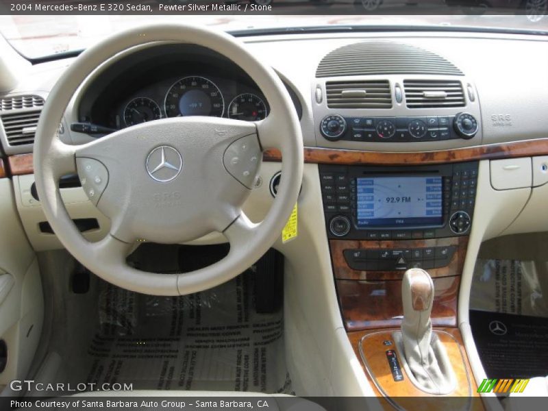 Pewter Silver Metallic / Stone 2004 Mercedes-Benz E 320 Sedan