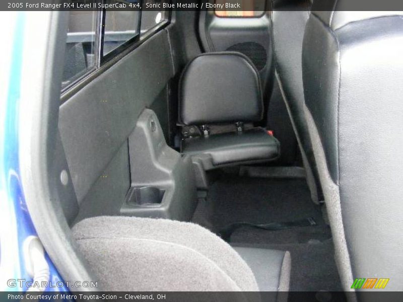 Sonic Blue Metallic / Ebony Black 2005 Ford Ranger FX4 Level II SuperCab 4x4