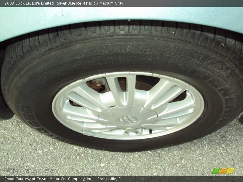 Silver Blue Ice Metallic / Medium Gray 2003 Buick LeSabre Limited