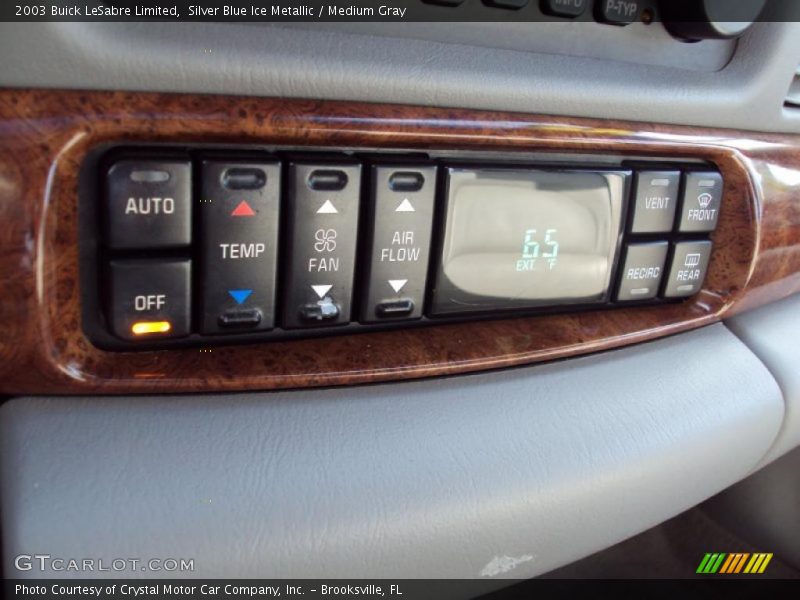 Silver Blue Ice Metallic / Medium Gray 2003 Buick LeSabre Limited