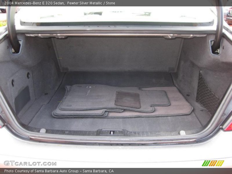 Pewter Silver Metallic / Stone 2004 Mercedes-Benz E 320 Sedan