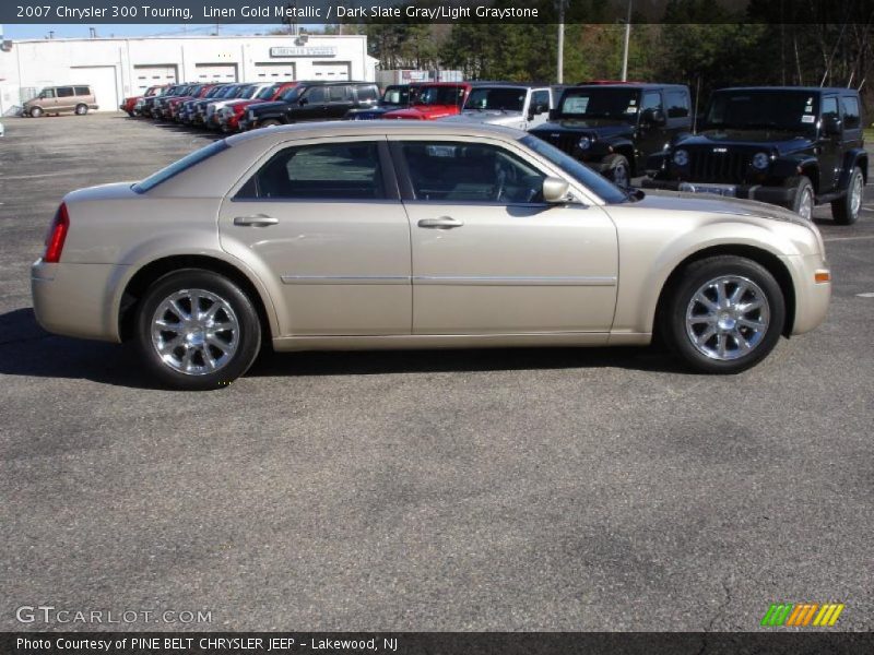 Linen Gold Metallic / Dark Slate Gray/Light Graystone 2007 Chrysler 300 Touring