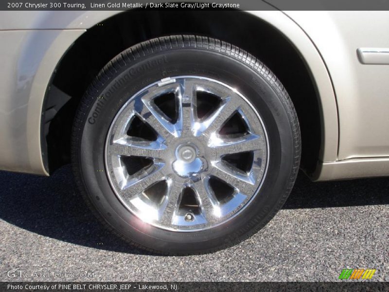 Linen Gold Metallic / Dark Slate Gray/Light Graystone 2007 Chrysler 300 Touring