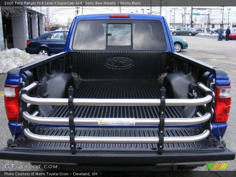 Sonic Blue Metallic / Ebony Black 2005 Ford Ranger FX4 Level II SuperCab 4x4