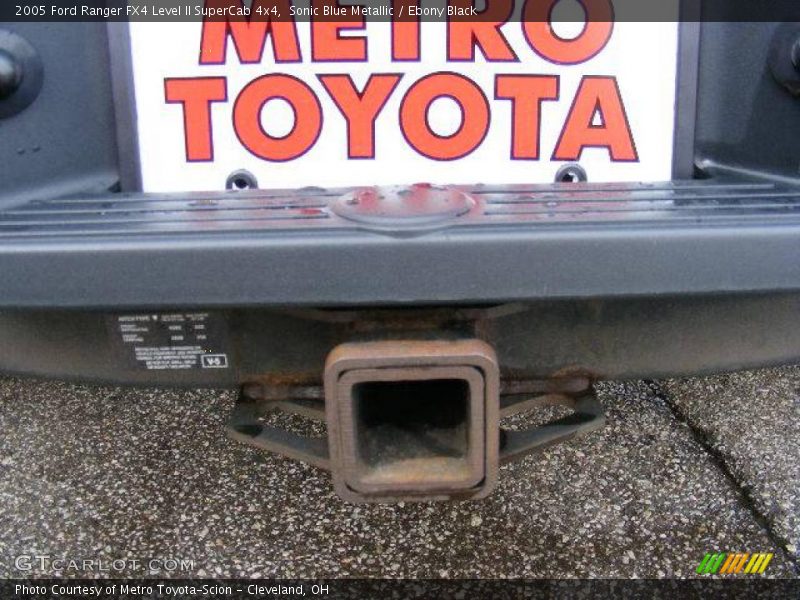 Sonic Blue Metallic / Ebony Black 2005 Ford Ranger FX4 Level II SuperCab 4x4